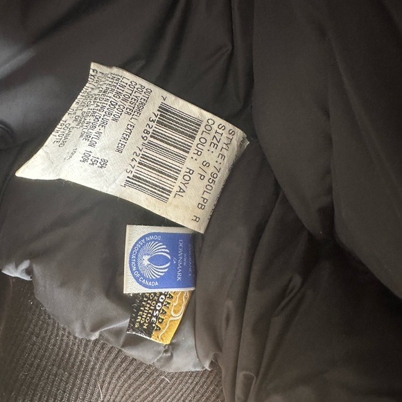 Canada Goose Blue PBI Chilliwack Bomber Small - Picture 6 of 7